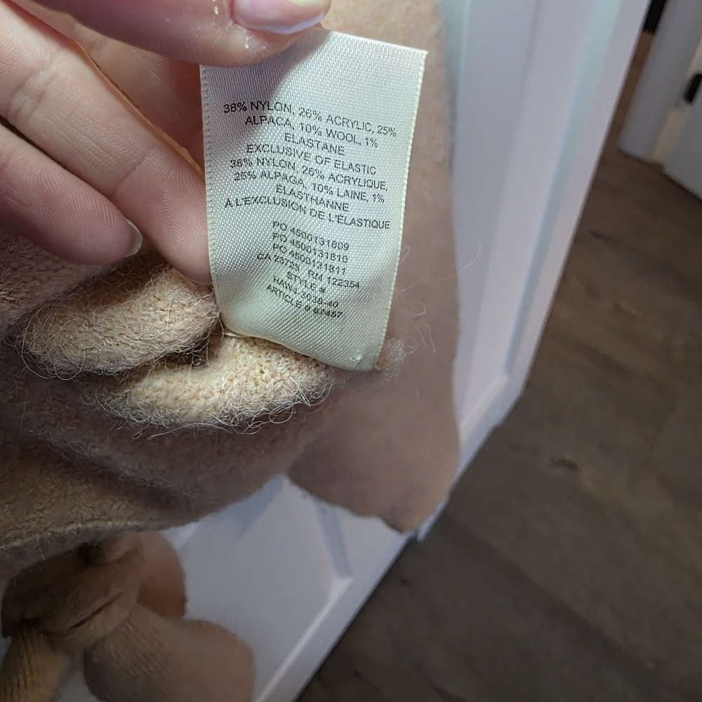 Aritzia Wilfred Lorin Turtleneck Tie sweater - Small- Rose Color (Retail $150) - Picture 5 of 5